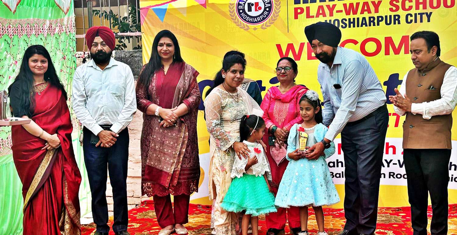 'Cutie Patootie' program in Rayat Bahra Playway School, little students gave a wonderful performance.